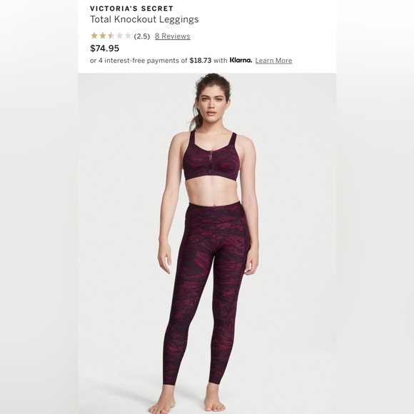 Victoria’s Secret Sport Knockout Leggings. Small. - Picture 10 of 10